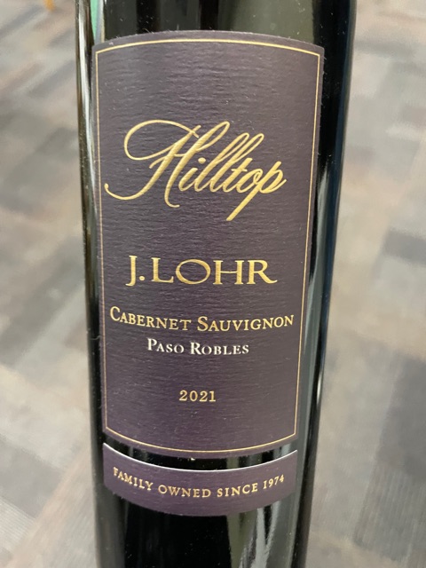 J. Lohr Vineyards &amp; Wines - Hilltop Cabernet Sauvignon - 2021