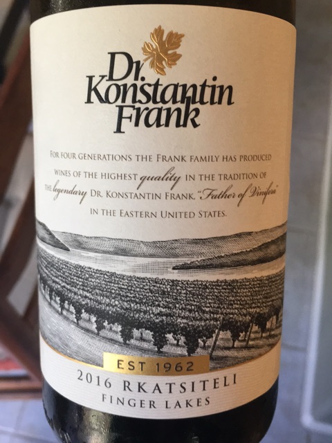 Dr. Konstantin Frank - Rkatsiteli - 2016