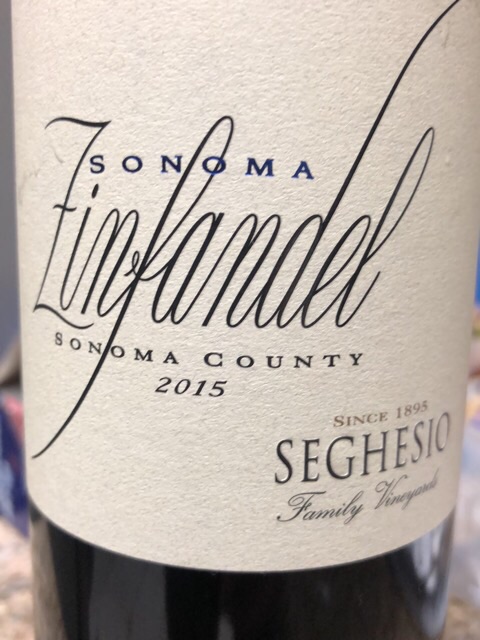 Seghesio - Sonoma Zinfandel - 2015