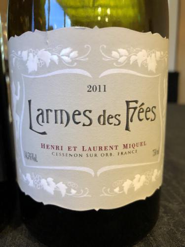 Laurent Miquel - Larmes des Fées - 2011